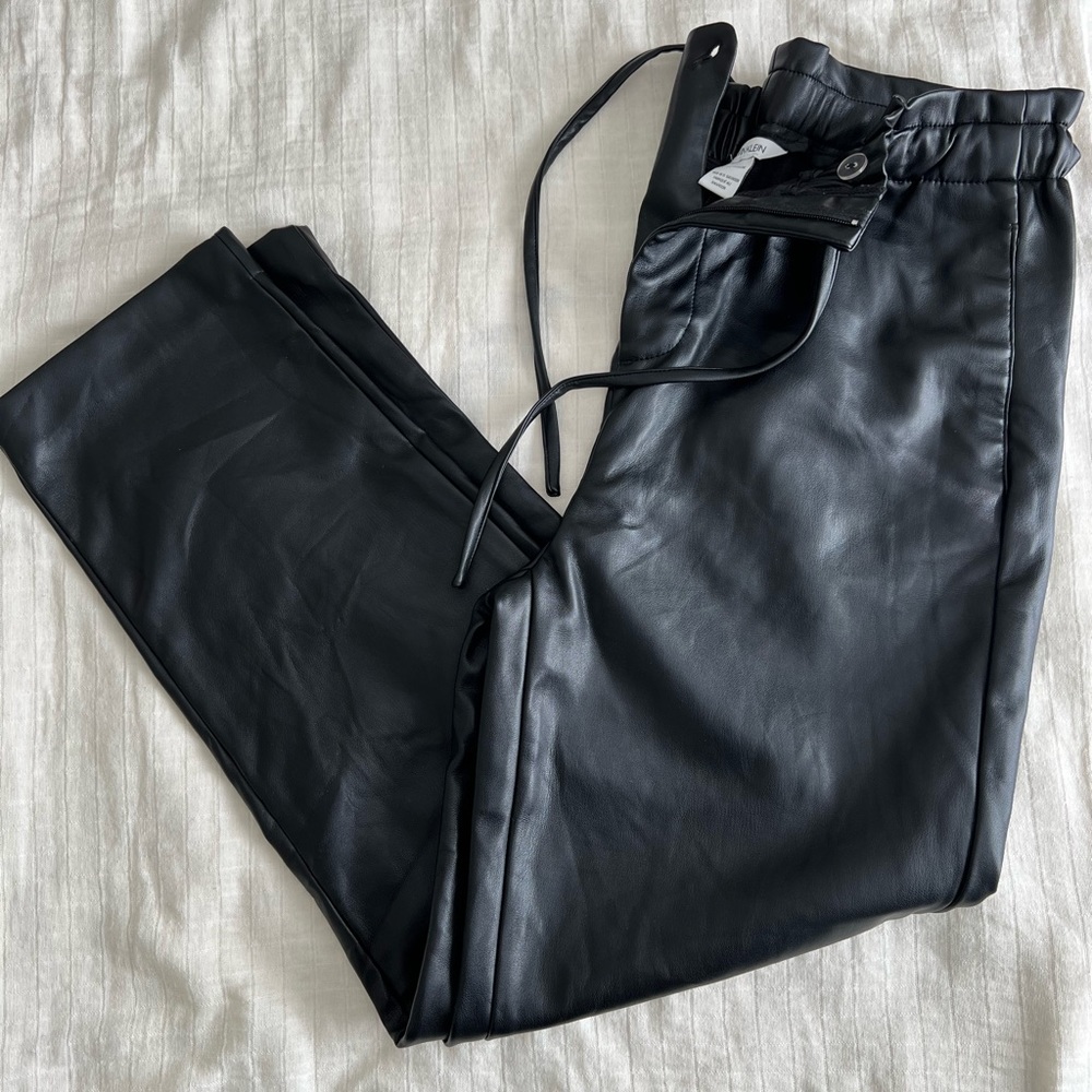 Calvin Klein leather pants